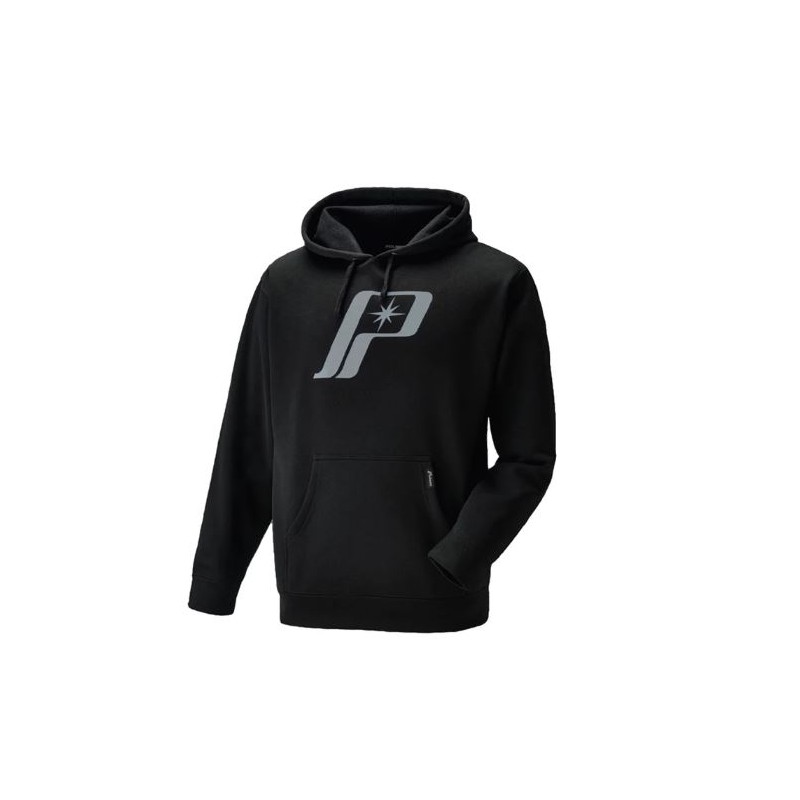 M LOGO HOODIE - BLK/GRY S