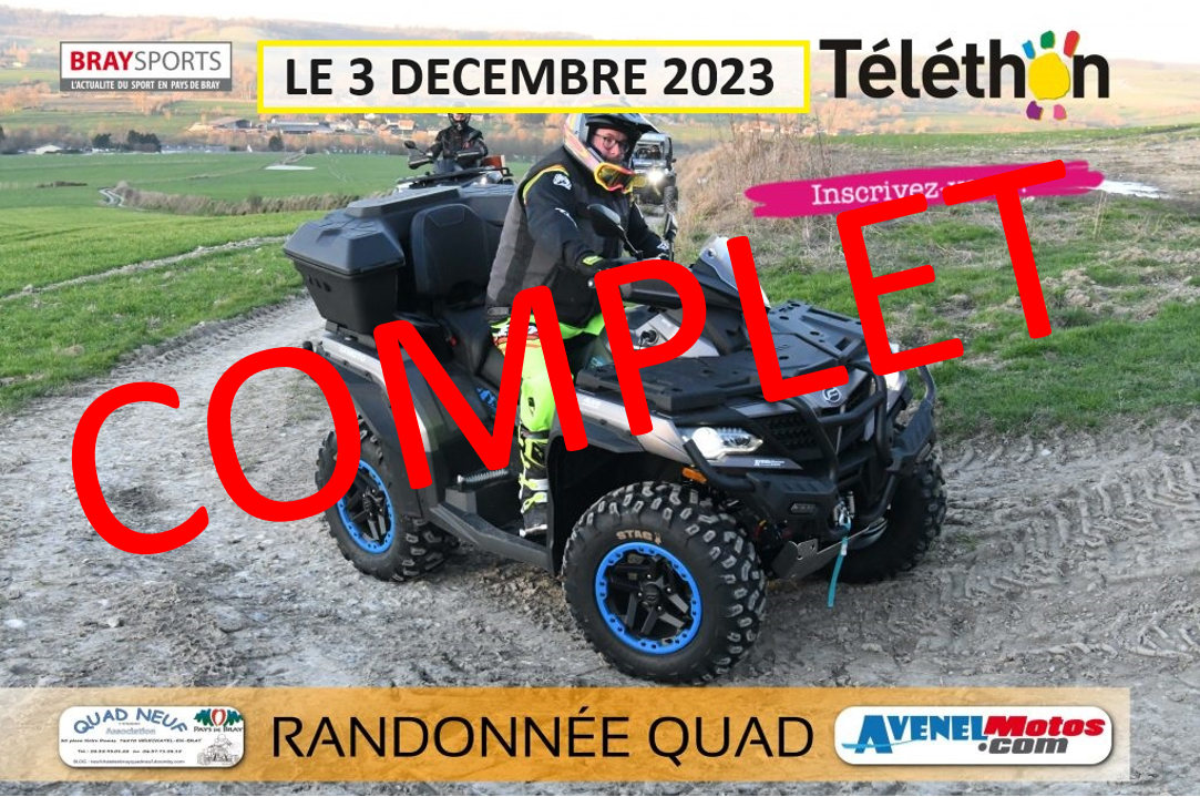 RANDONNEE TELETHON 03 DECEMBRE 2023 AVENEL MOTOS RANDONNEE TELETHON 03 DECEMBRE 2023 AVENEL MOTOS