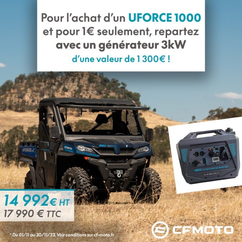 PROMO CFMOTO UFORCE 1000 AVENEL MOTOS PROMO CFMOTO UFORCE 1000 AVENEL MOTOS