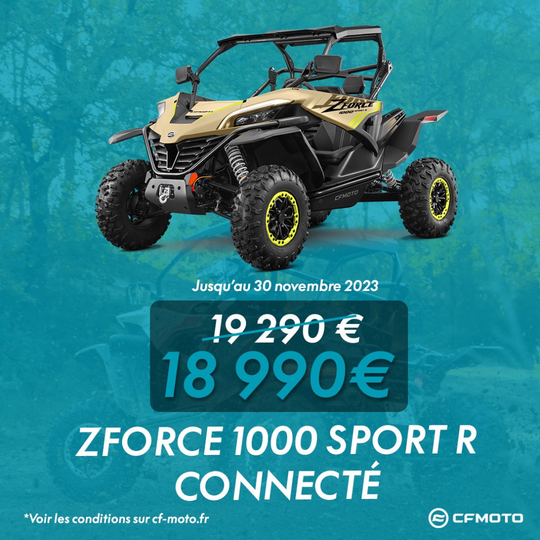 PROMO CFMOTO ZFORCE 1000 SPORT CONNECTE AVENEL MOTOS PROMO CFMOTO ZFORCE 1000 SPORT CONNECTE AVENEL MOTOS