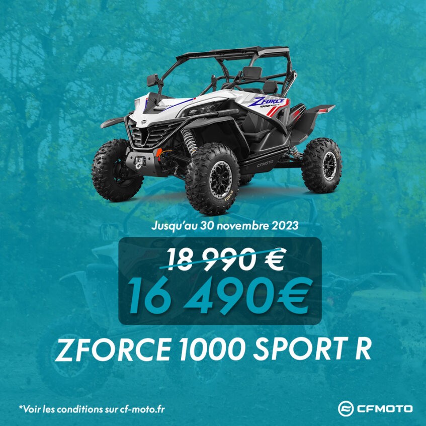 PROMO CFMOTO ZFORCE 1000 SPORT R AVENEL MOTOS PROMO CFMOTO ZFORCE 1000 SPORT R AVENEL MOTOS