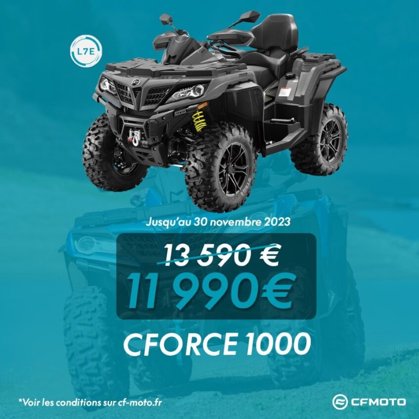 PROMO CFMOTO CFORCE 1000 L7E AVENEL MOTOS PROMO CFMOTO CFORCE 1000 L7E AVENEL MOTOS