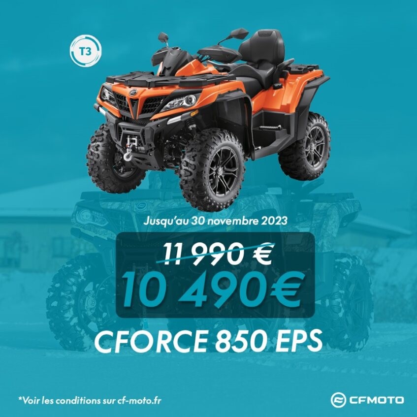 PROMO CFMOTO CFORCE 850 AVENEL MOTOS PROMO CFMOTO CFORCE 850 AVENEL MOTOS