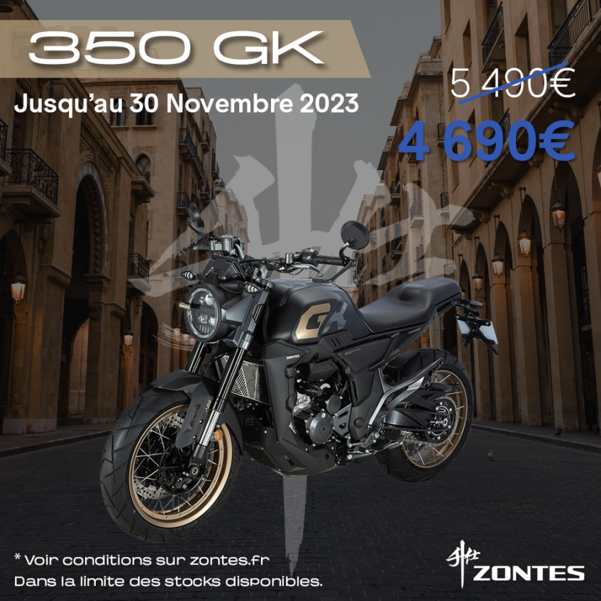 PROMO ZONTES GK 350 AVENEL MOTOS PROMO ZONTES GK 350 AVENEL MOTOS