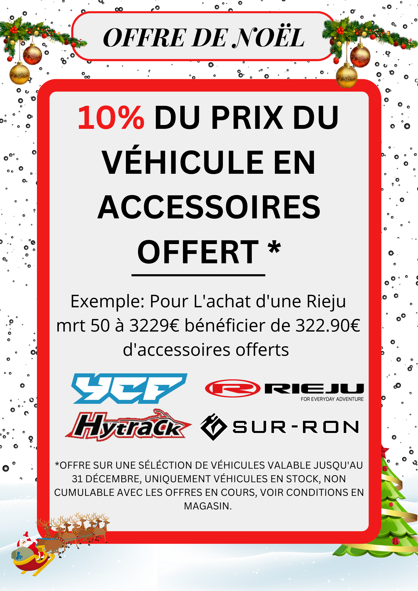 OFFRE NOEL VALABLE JUSQU'AU 31 DECEMBRE 2022 AVENEL MOTOS OFFRE NOEL VALABLE JUSQU'AU 31 DECEMBRE 2022 AVENEL MOTOS