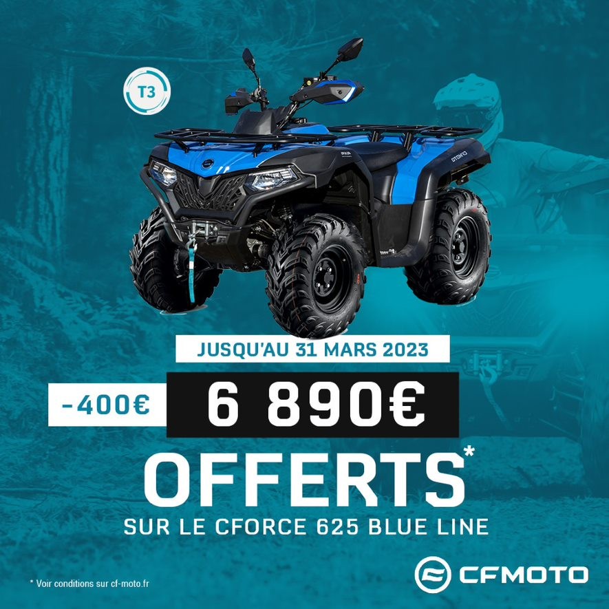 PROMO CFMOTO CFORCE 625 BLUE LINE AVENEL MOTOS PROMO CFMOTO CFORCE 625 BLUE LINE AVENEL MOTOS