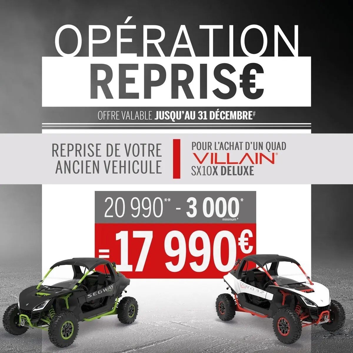 OFFRE SEGWAY VILLAIN SX10X AVENEL MOTOS OFFRE SEGWAY VILLAIN SX10X AVENEL MOTOS