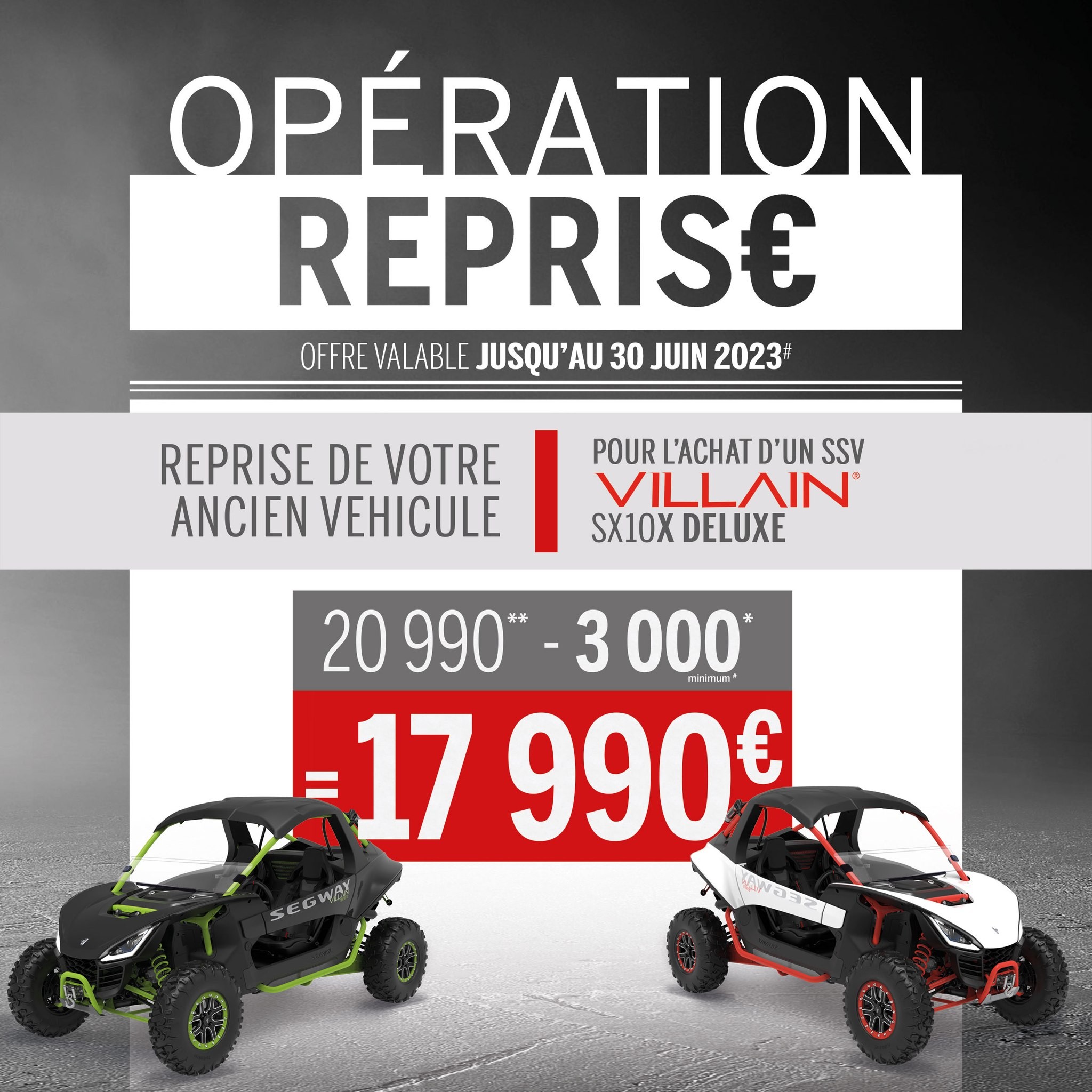 OFFRE SEGWAY VILLAIN SX10X AVENEL MOTOS OFFRE SEGWAY VILLAIN SX10X AVENEL MOTOS
