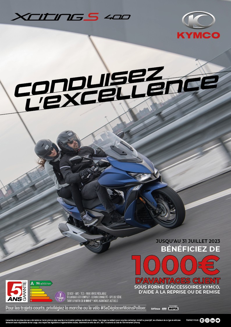 PROMO KYMCO XCTING 400 S AVENEL MOTOS PROMO KYMCO XCTING 400 S AVENEL MOTOS